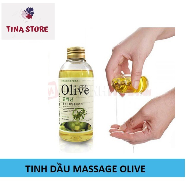 Dầu Massage Olive Nguyên Chất 160ml - Mẫu mới