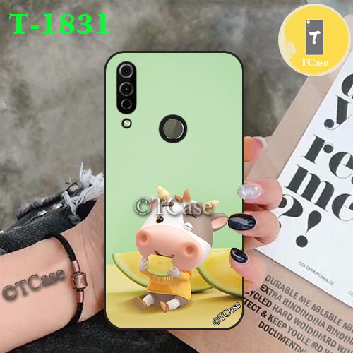 [HCM]Ốp Lưng Vsmart Joy 3 dẻo đen in hình Bò Con cute (Little Cow)