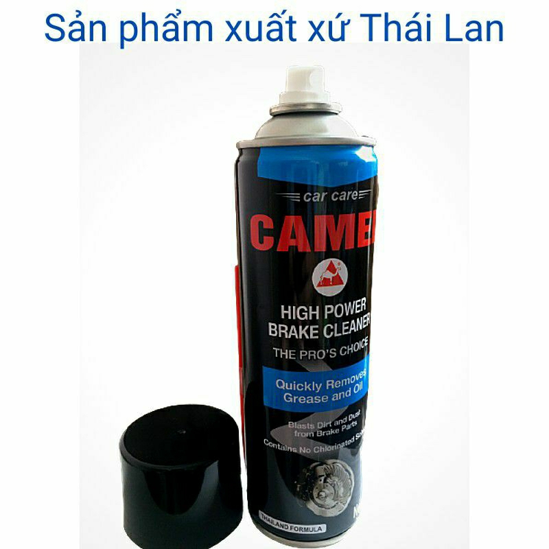 Chai xịt vệ sinh đĩa phanh, má phanh ô tô và xe máy 🔥 freeship 🔥dung dịch vệ sinh thắng xe, đánh bay rỉ sét - csotvn