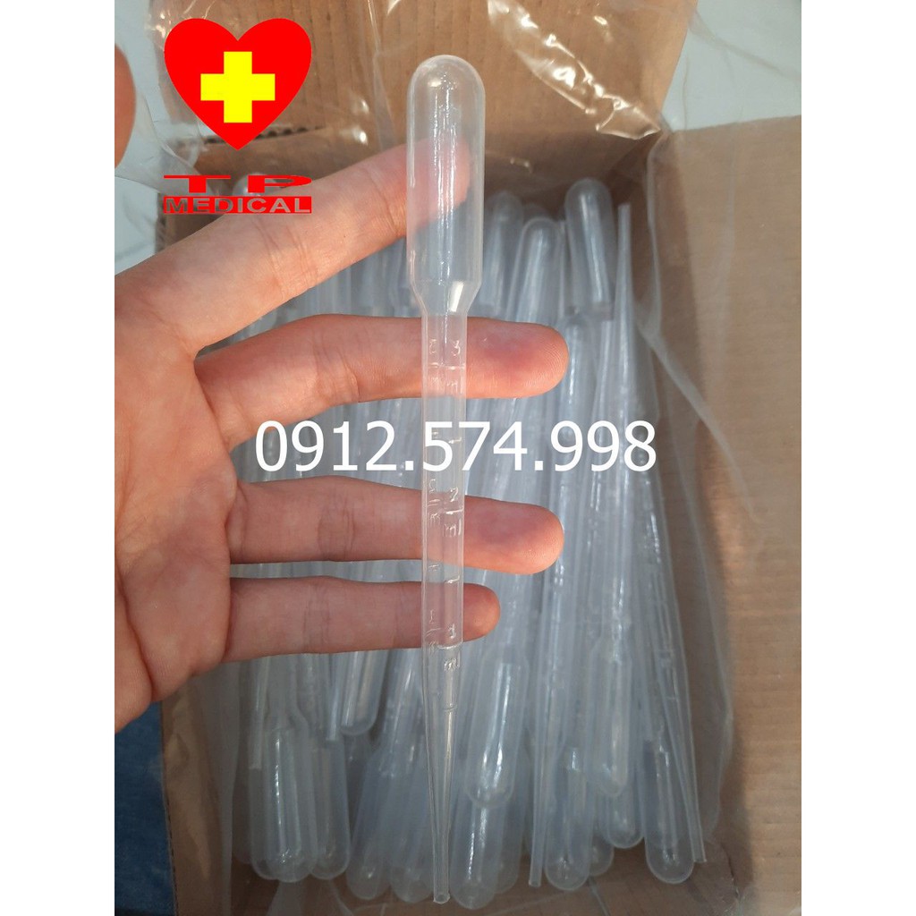 10 ống nhỏ giọt/ ống pipet 1ml và 3ml