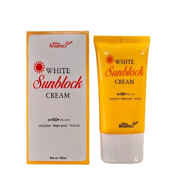 Kem Chống Nắng Trắng Da MiraAroma - White SunBlock Cream