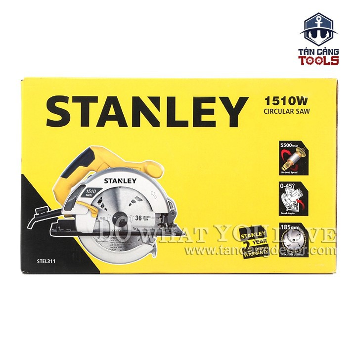 Máy Cưa Đĩa 185mm Stanley SC16 1510W ( Bản Nâng Cấp STEL311 )