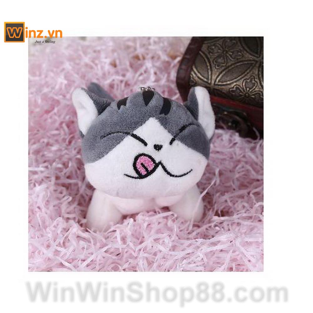 Móc khóa gấu bông mèo Chii (11 cm)