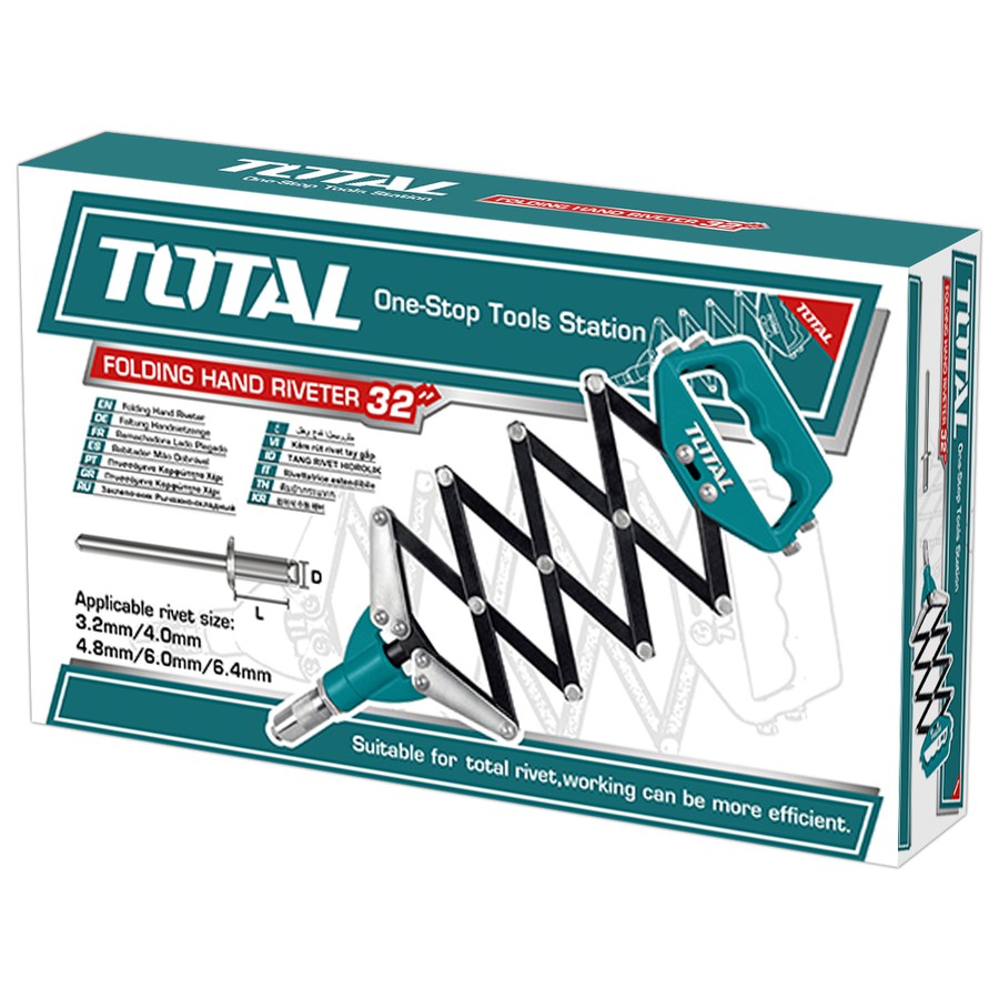 Kềm rút rivet tay gấp Total THT32321