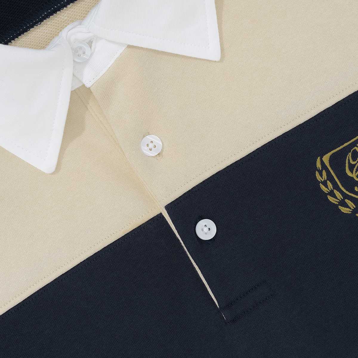 Áo nỉ sọc Owlbrand Rugby/ Navy