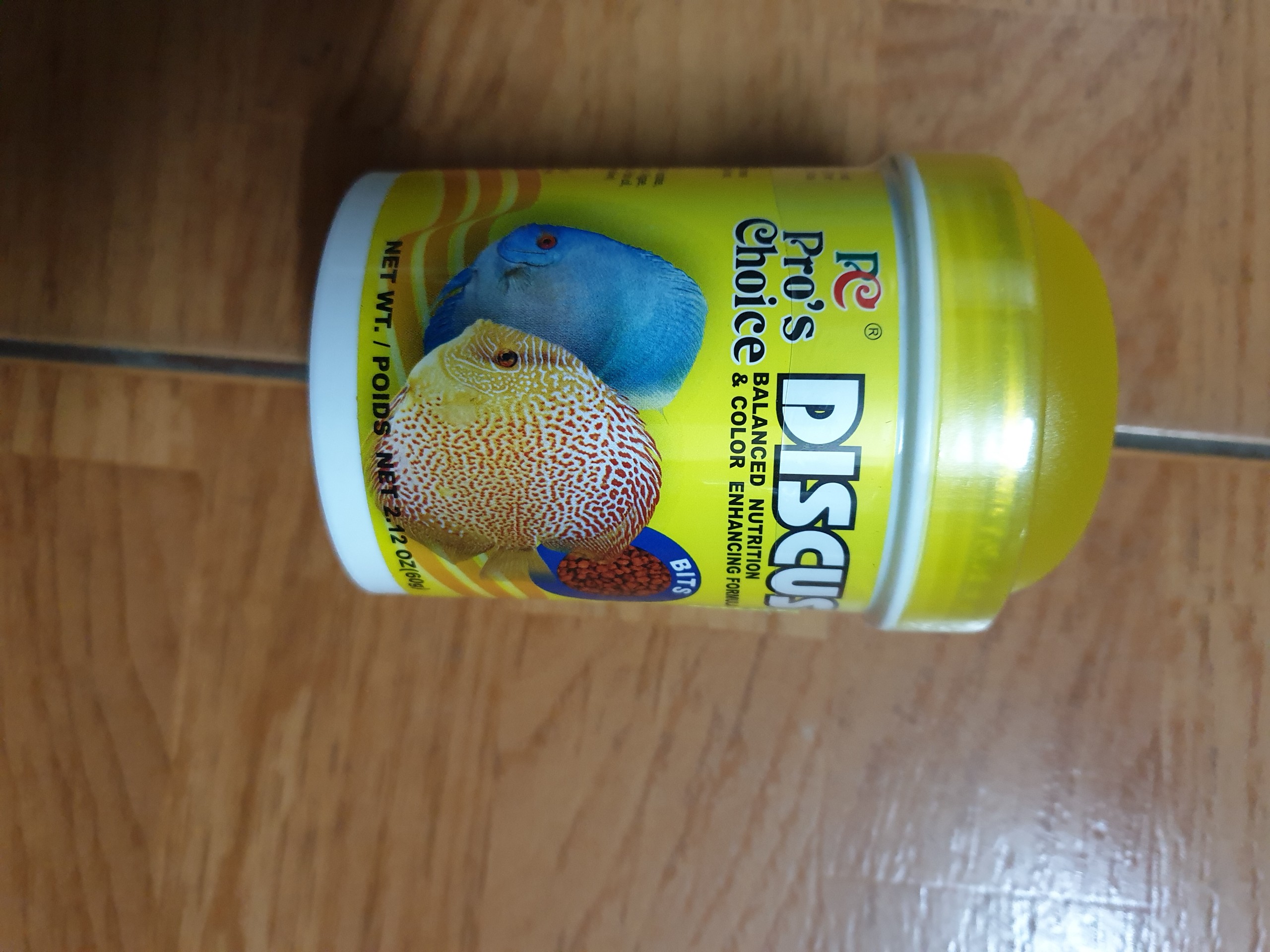 Hũ Thức Ăn Cá Dĩa Pro's Choice 60g (Dạng Viên) - Thức Ăn Cá Đĩa Cao Cấp