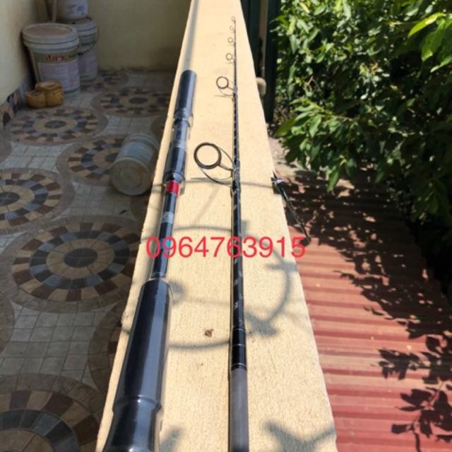 Cần cắm gốc cacbon xoắn X pát máy fuji. Kích thước chính xác của sản phẩm này là: 1m68 - Giảm giá kịch sàn thanh lý hàng cuối năm - siêu sale hot hot