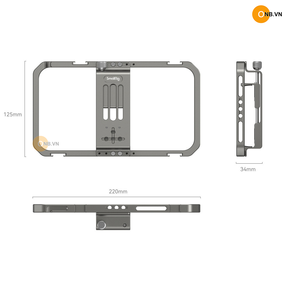 SmallRig Cage Khung Gắn Điện Thoại Iphone - Android 2791b