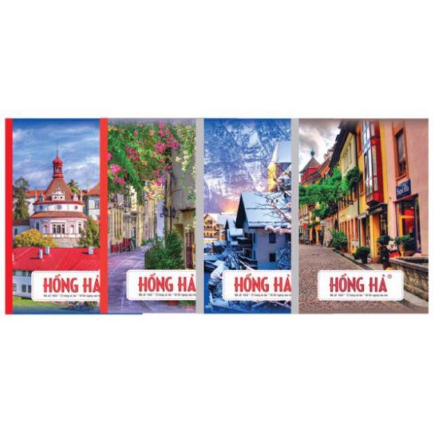 10 quyển vở kẻ ngang 72tr hồng hà - khách sỉ ib