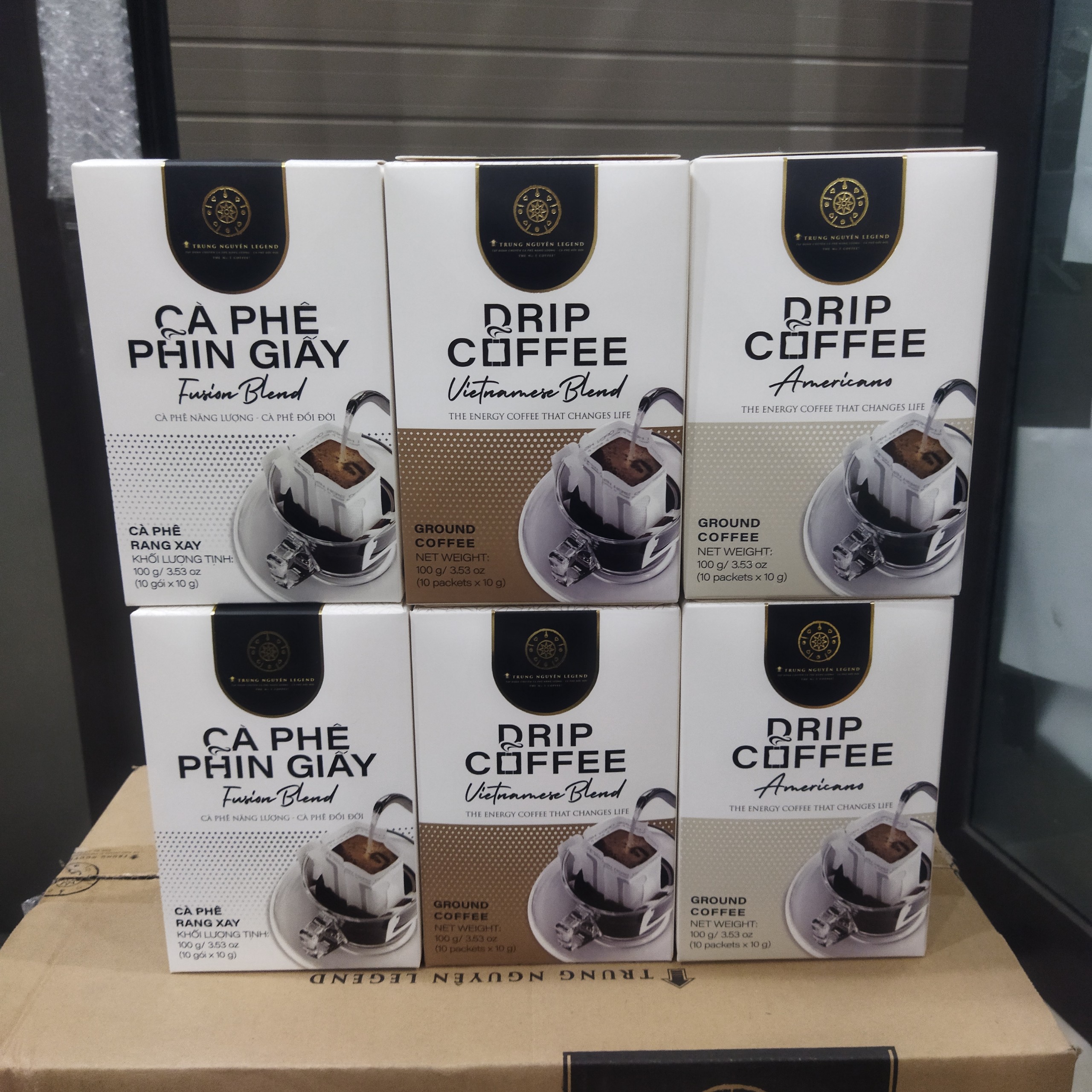 ( Freeship ) Cà phê phin giấy Trung Nguyên Legend Vietnamese Blend
