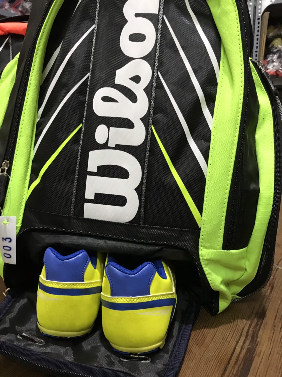 Balo Đựng Vợt Tennis Wilsons - Hàng Việt Nam Chất Lượng Cao