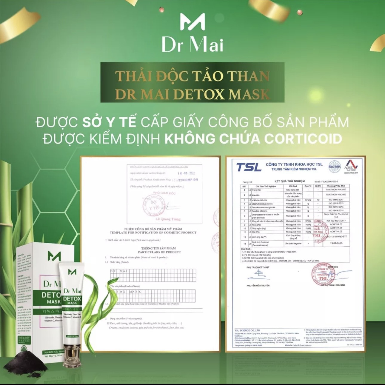 Kem chống nắng phổ rộng Dr Mai
