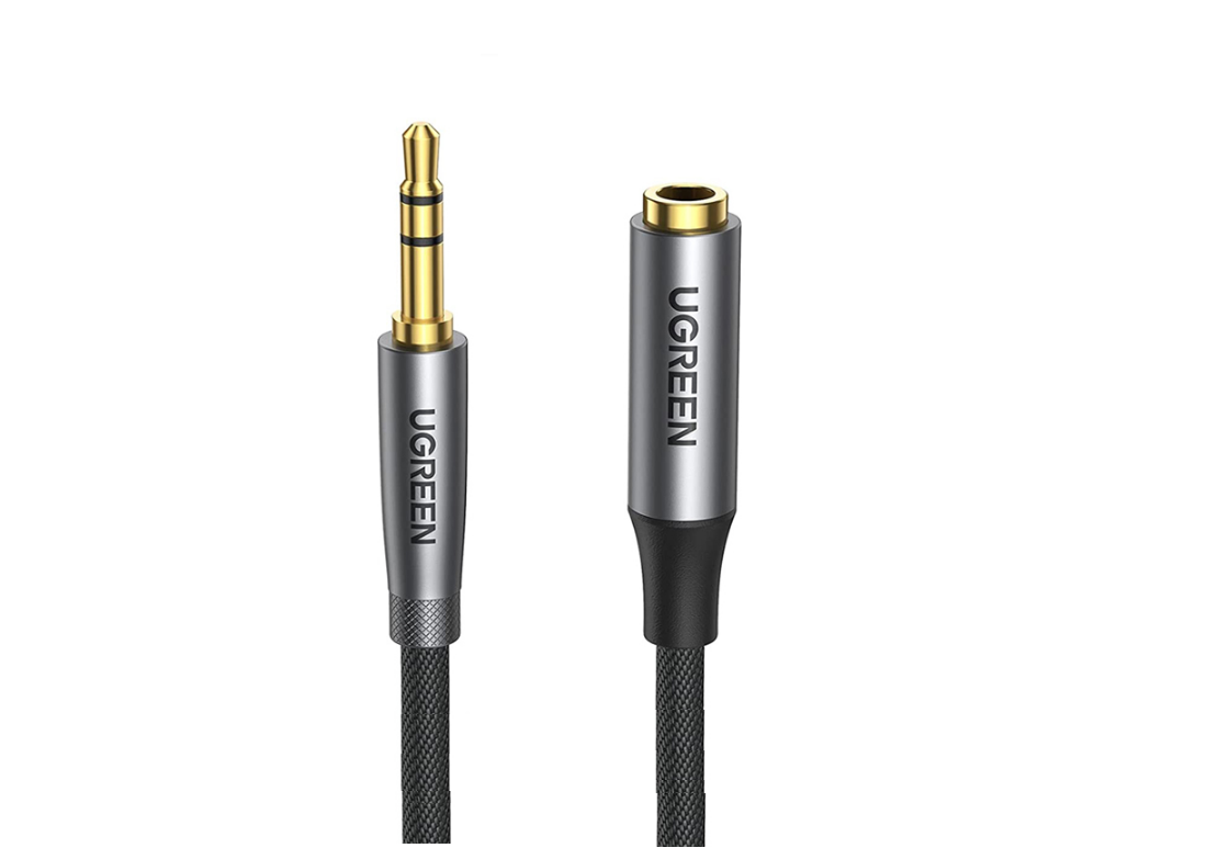 Cáp Audio nối dài AUX 3.5mm Ugreen ( 1m 50238 ,  2m 50241 ,  3m 50242 , 5m 60311 ) Chính Hãng