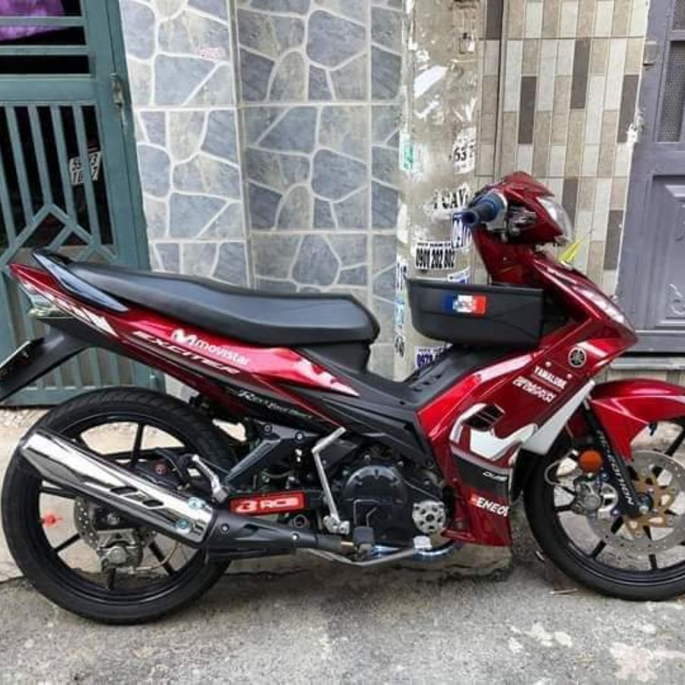 [HCM]Tem rời xe Exciter 2010 đõ tem movistar