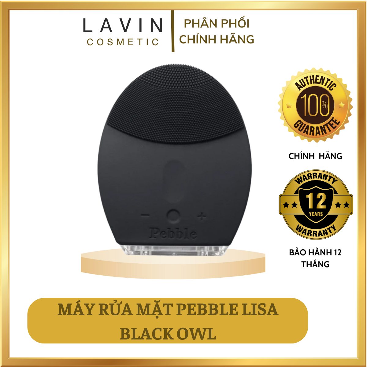 [HCM]Máy rửa mặt Pebble Lisa gen 5- Bảo hành 12 tháng
