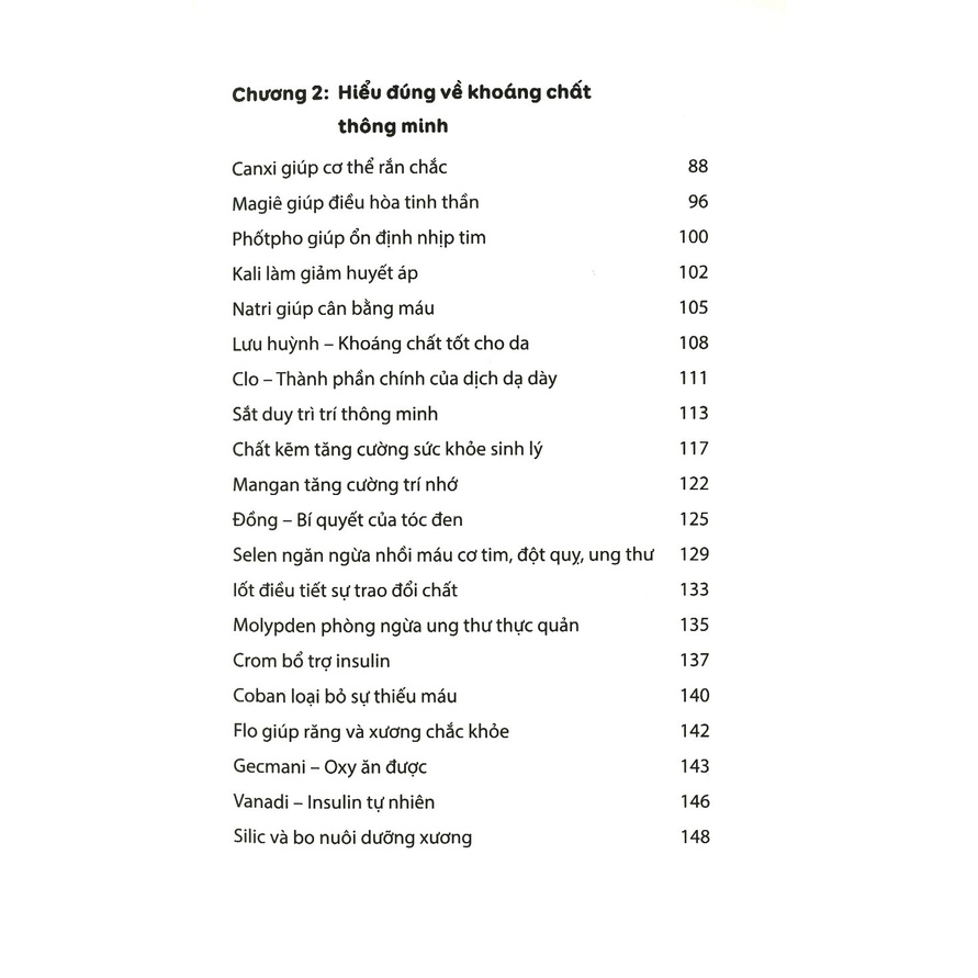 Sách - Vitamin Và Khoáng Chất
