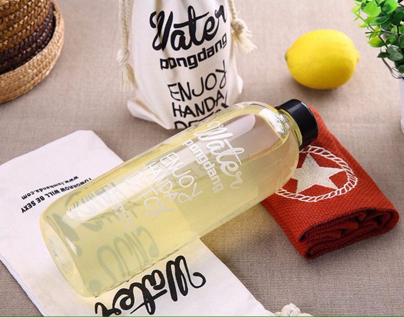 Bình Nước Detox 1l Kèm Túi Đựng Tiện Dụng