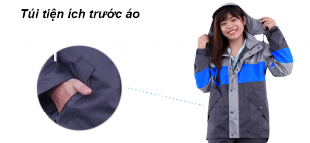 Bộ Áo Mưa Eco Chính Hãng Rando