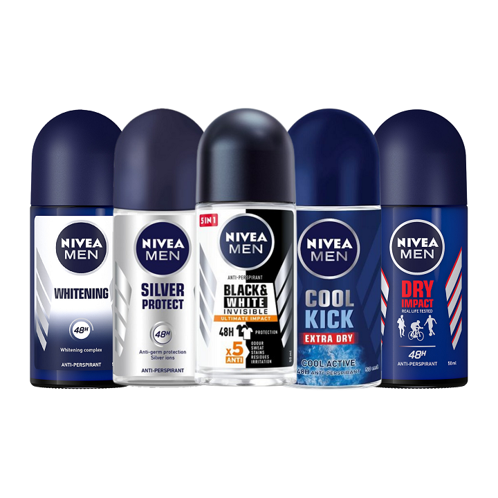 Lăn Khử Mùi Nivea Men Roll-On Deodorant 25ml - 50ml