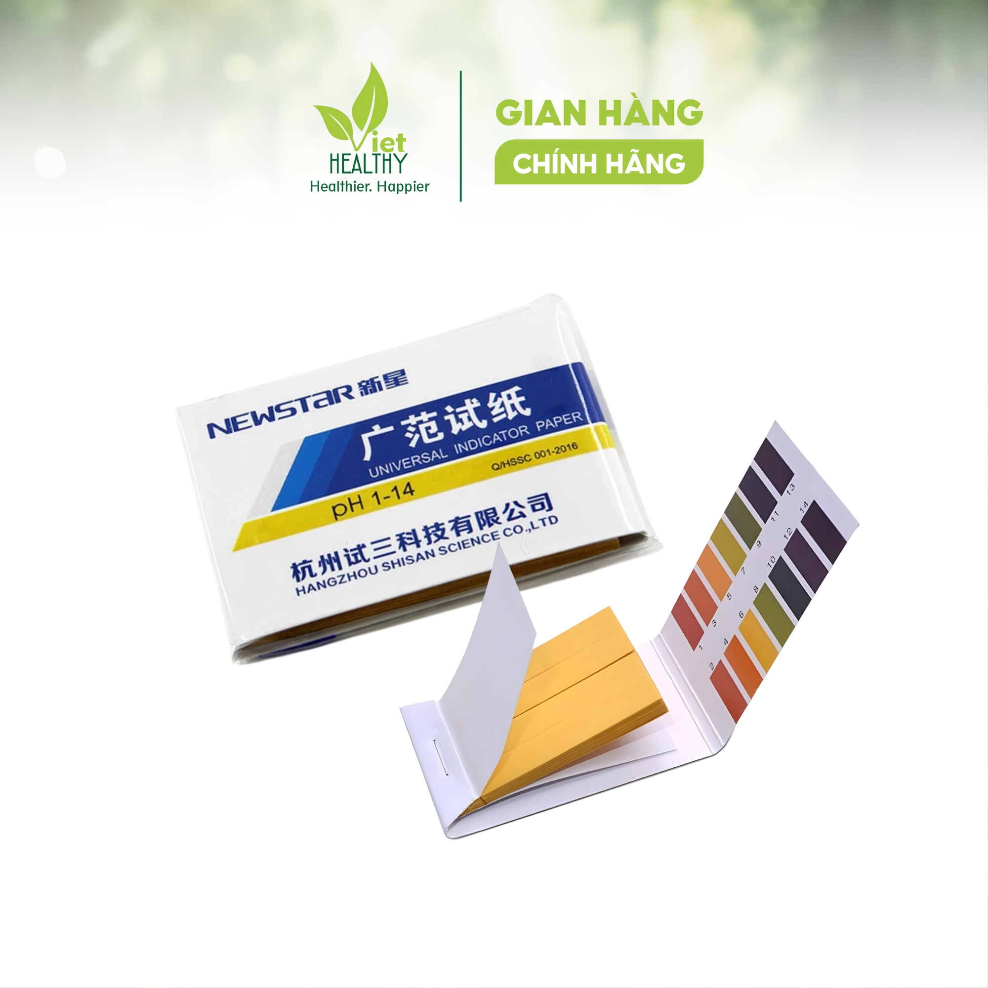 Giấy quỳ tím đo độ pH