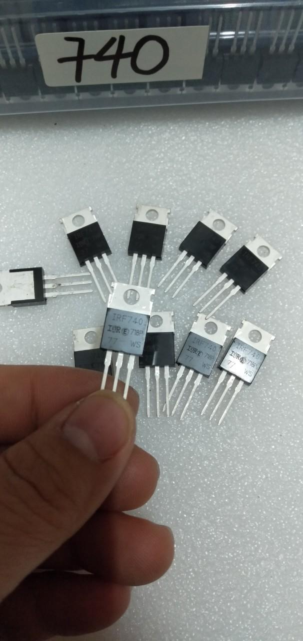 5 con transito IRF740