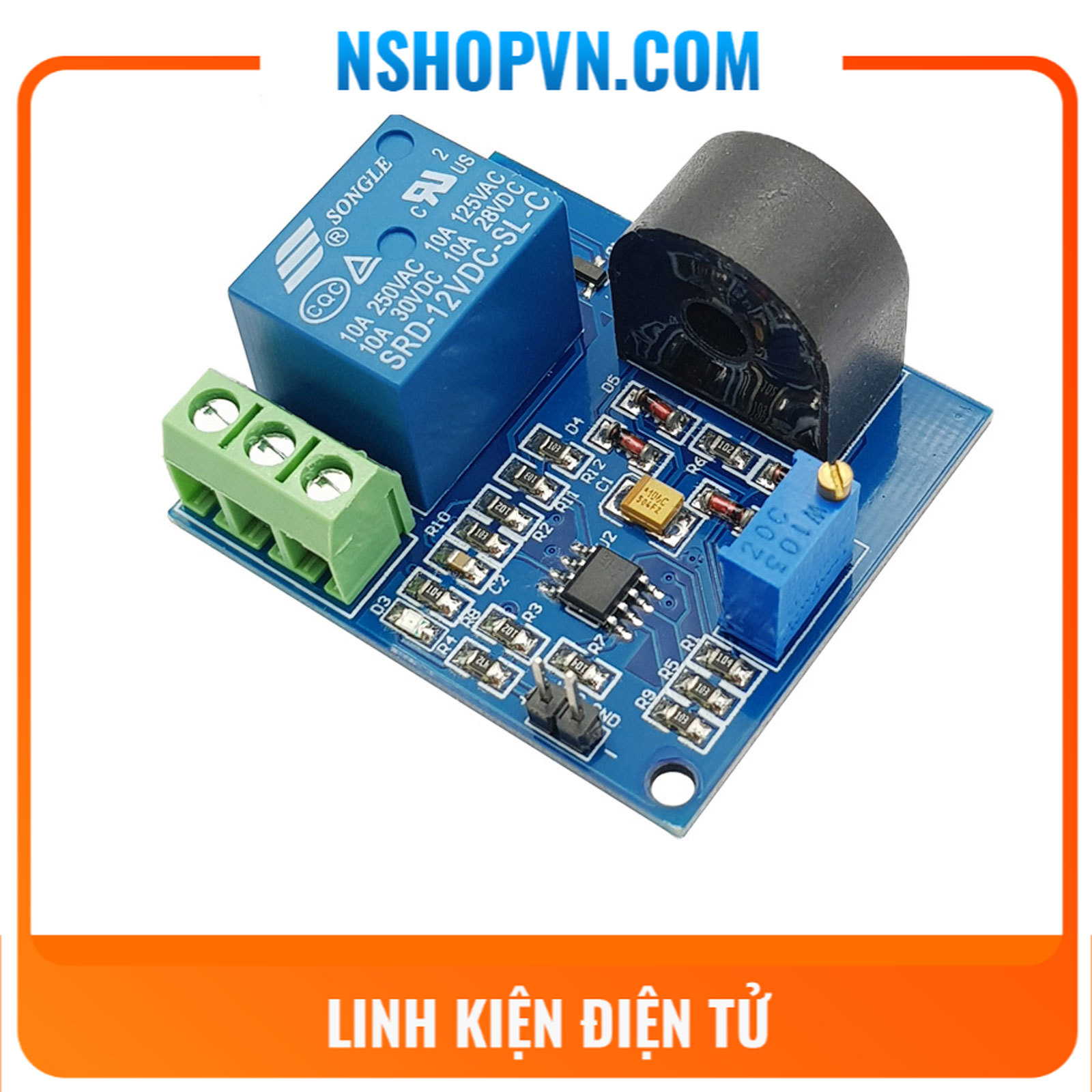 Công tắc cảm biến quá dòng AC 5A