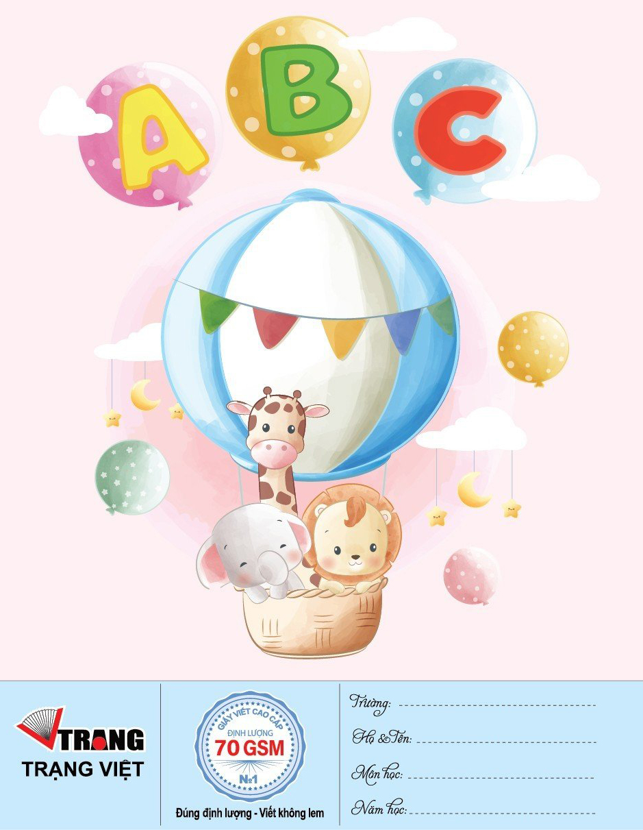 10 CUỐN TẬP ABC 96 TRANG GIÁ RẺ