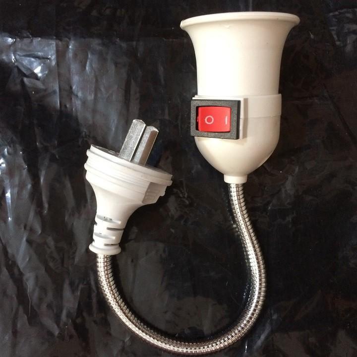 The E27 Socket tail has 20cm switch that can be bended. Thd575
