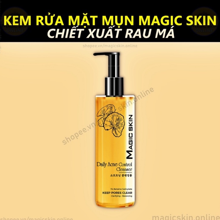 Sữa rửa mặt - Sữa rửa mặt ngừa mụn magicskin