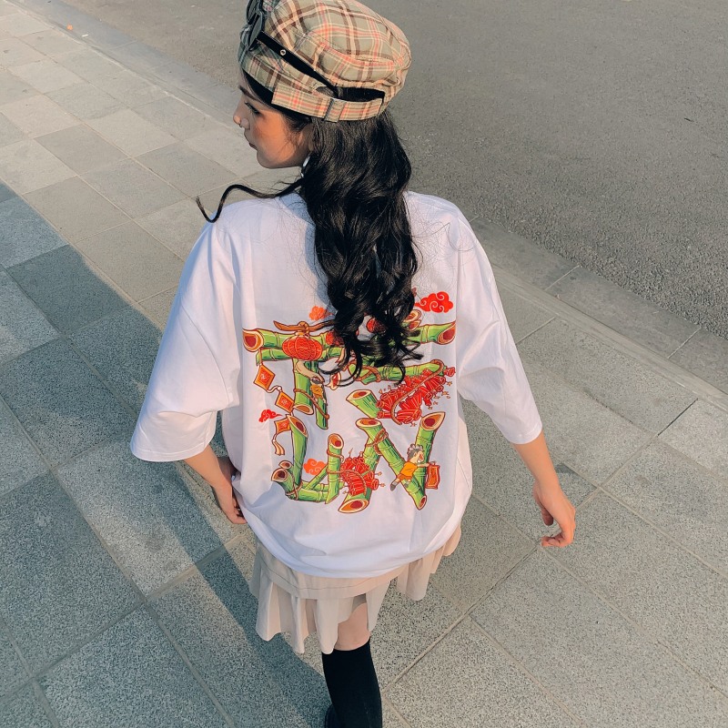 Áo thun TSUN LNY BamBoo Tee - White - Unisex