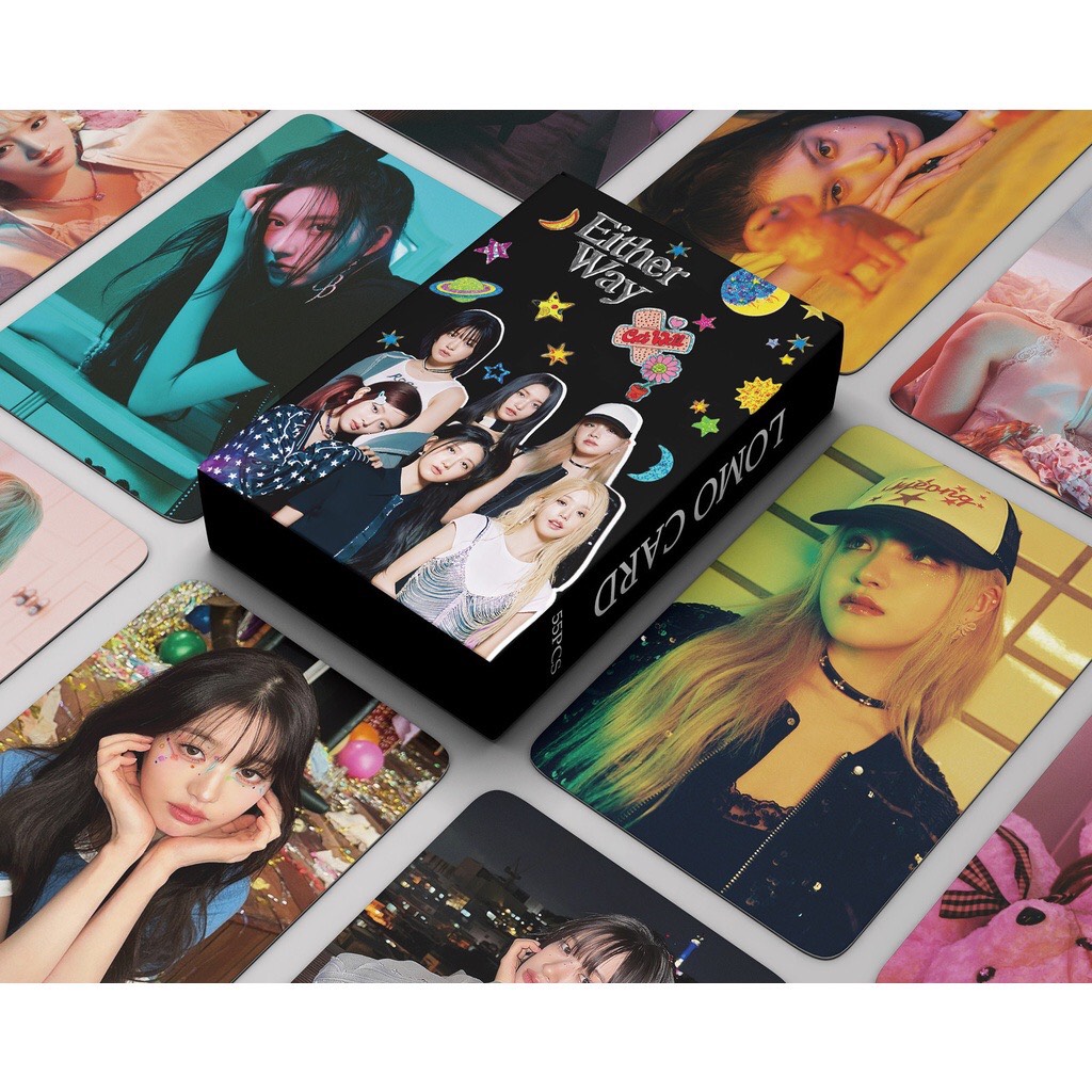 Set 55 lomo card IVE - Either Way 2023