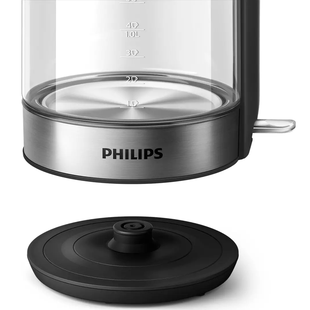 Ấm siêu tốc Philips 1.7L HD9339 màu đen (thủy tinh)