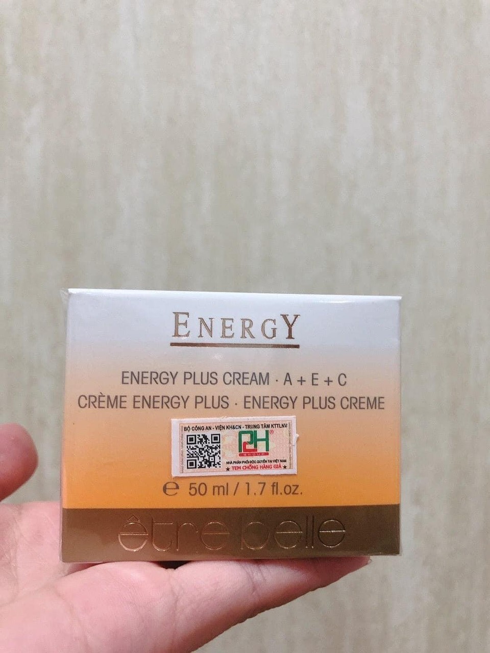 Kem dưỡng trắng Energy Plus A+E+C Cream 50ml