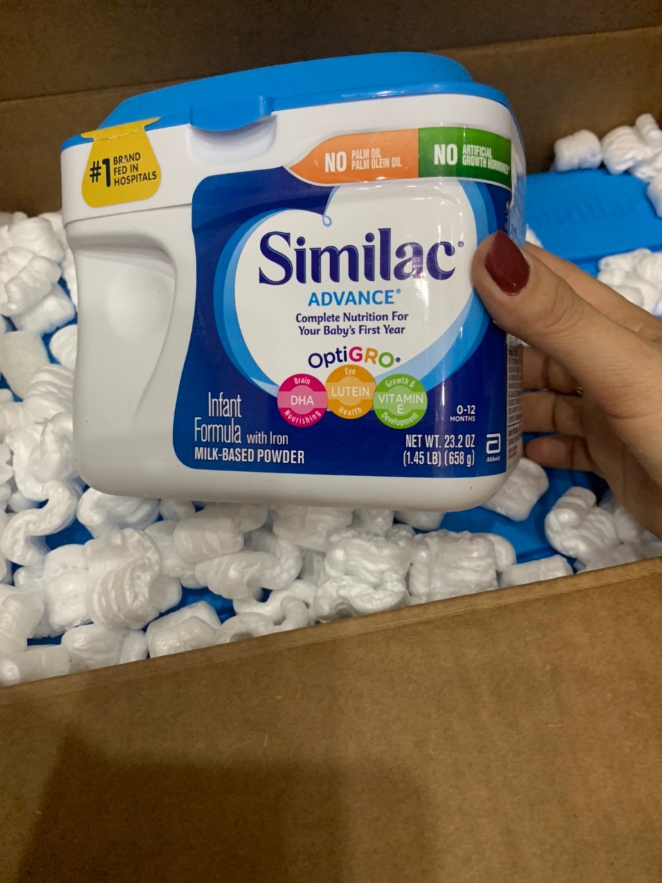 [HCM]Similac Pro Advance hộp nhựa  658g ( nhiều hương )