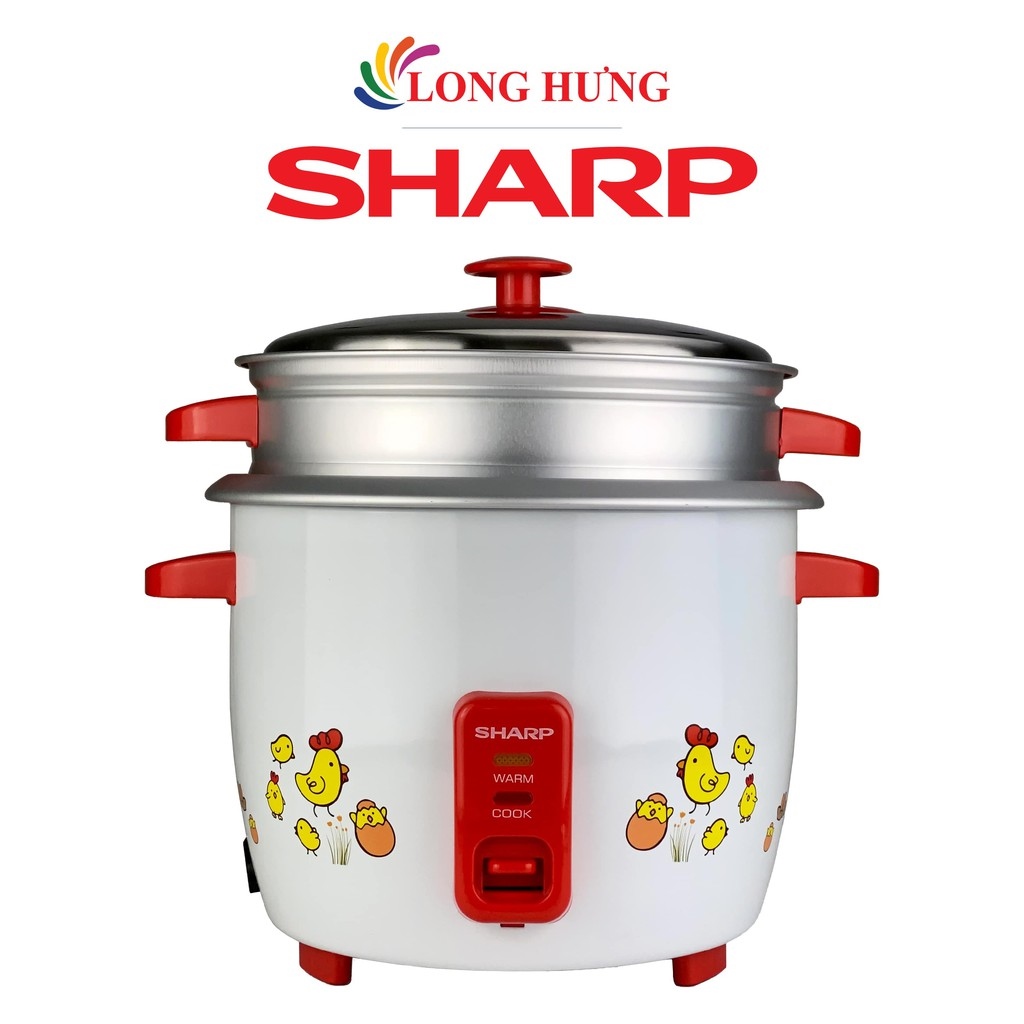 ♦﹍  Nồi cơm điện nắp rời Sharp 1.8 lít KSH-D18SV - Hàng chính hãng
