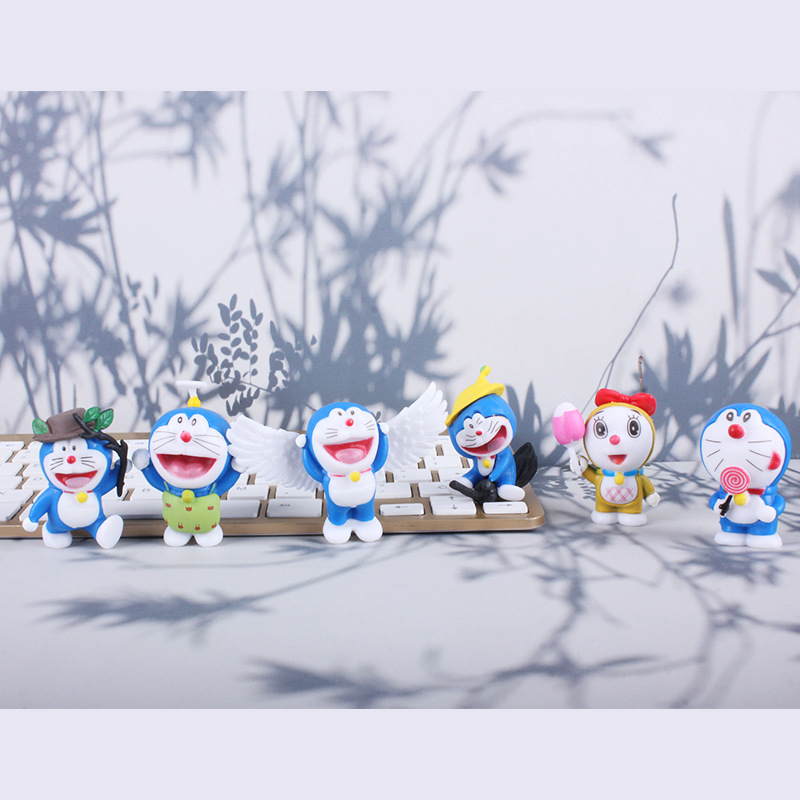Set 6 mô hình Doraemon siêu cute-Mẫu 6