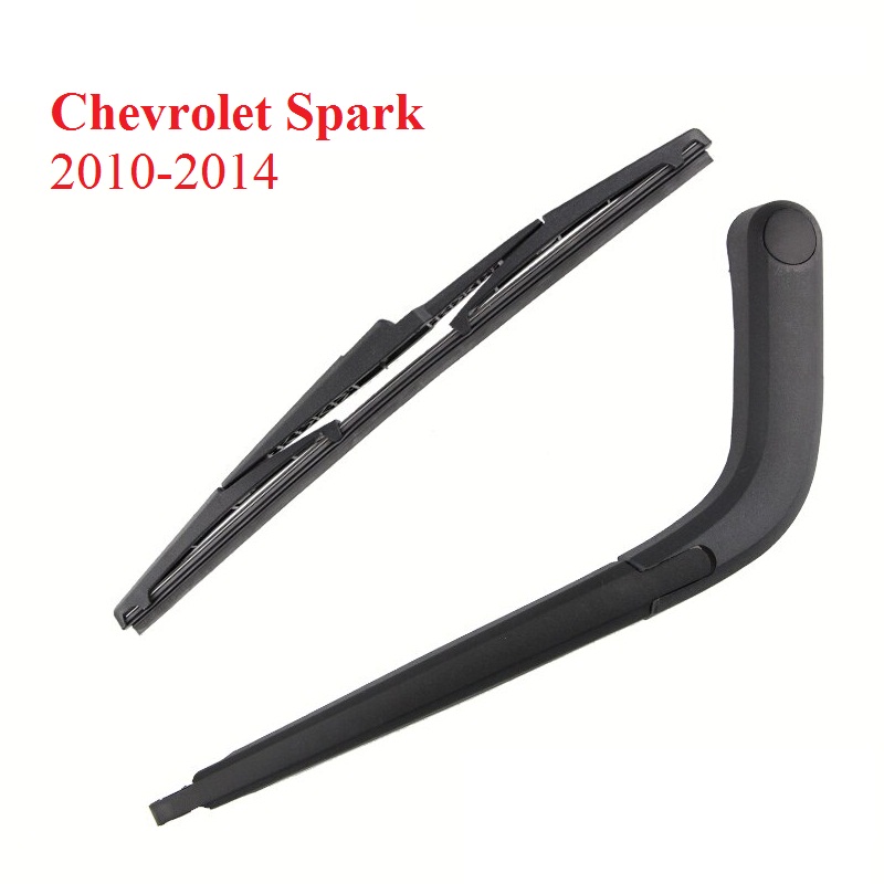 Bộ Cần Gạt Mưa Sau Cho Xe Chevrolet Spark 2010-2014 - Chất liệu Nhựa Cao Cấp
