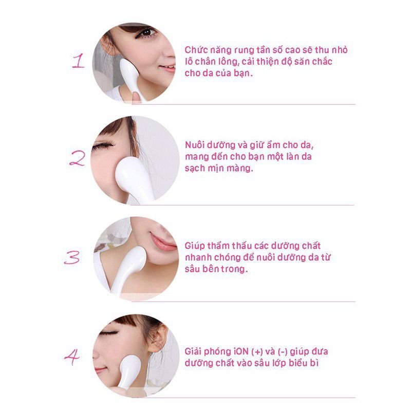 Máy massage mặt mini cầm tay