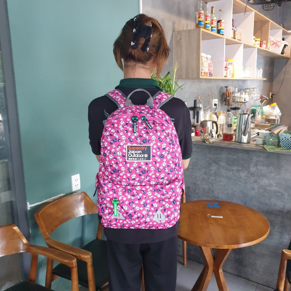 Balo Superdry Silicone Montana Backpack