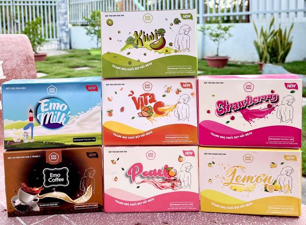 [FULL VỊ -  SẴN SỮA ] EMO TOXI FURIT BỘT NƯỚC TRÁI CÂY FEN EMO