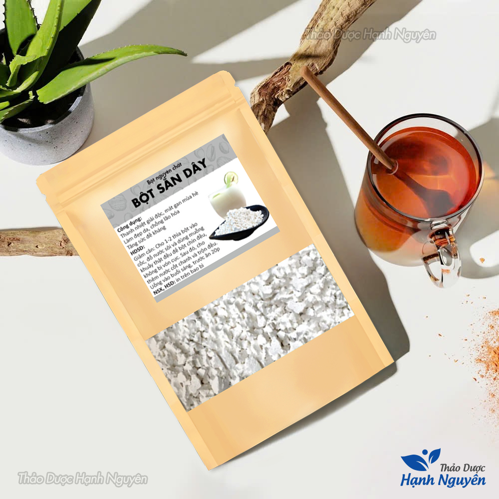 Bột sắn dây nguyên chất 500g, nhà làm, sắn dây ta, không pha trộn, giúp thanh nhiệt, tốt cho sức khoẻ