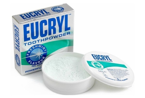 Bột Đánh Răng Tẩy Trắng Eucryl Toothpowder 50g giá rẻ