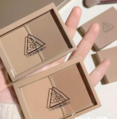 Phấn Tạo Khối 3CE Contour Shading 8.5g (Ash Brown - Soft Brown)