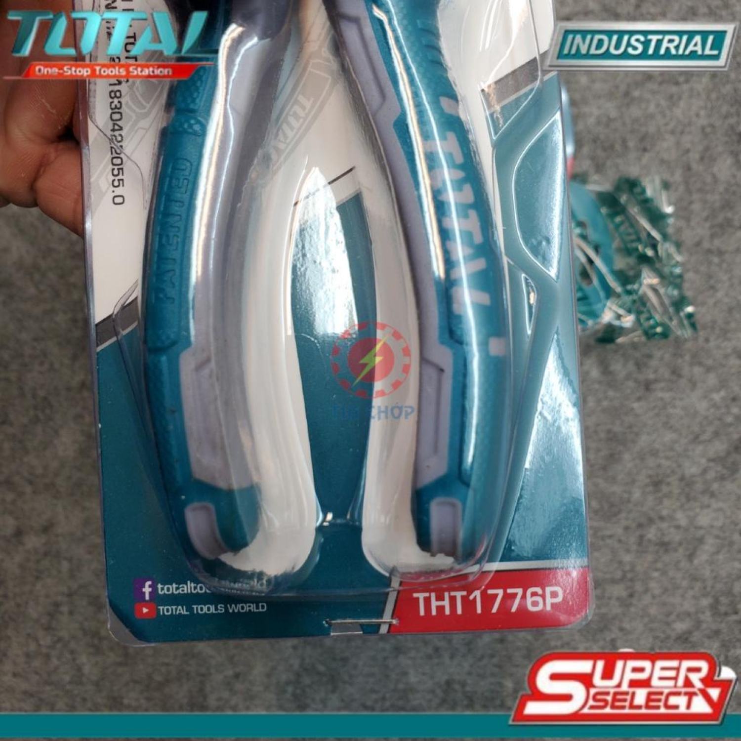 7" Kìm cắt đầu nặng Total THT1776P THT27716