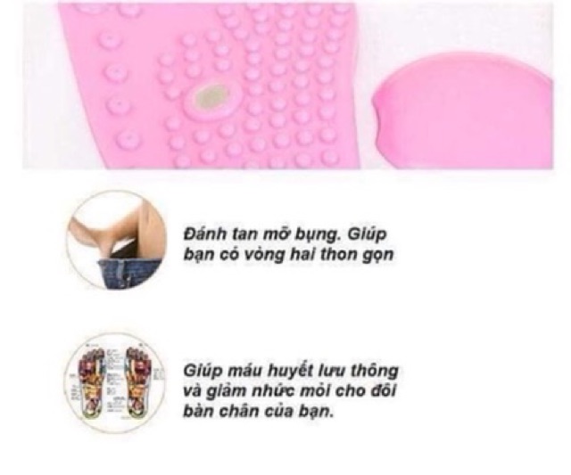 Dụng cụ xoay eo có bàn massage chân hàng đắt