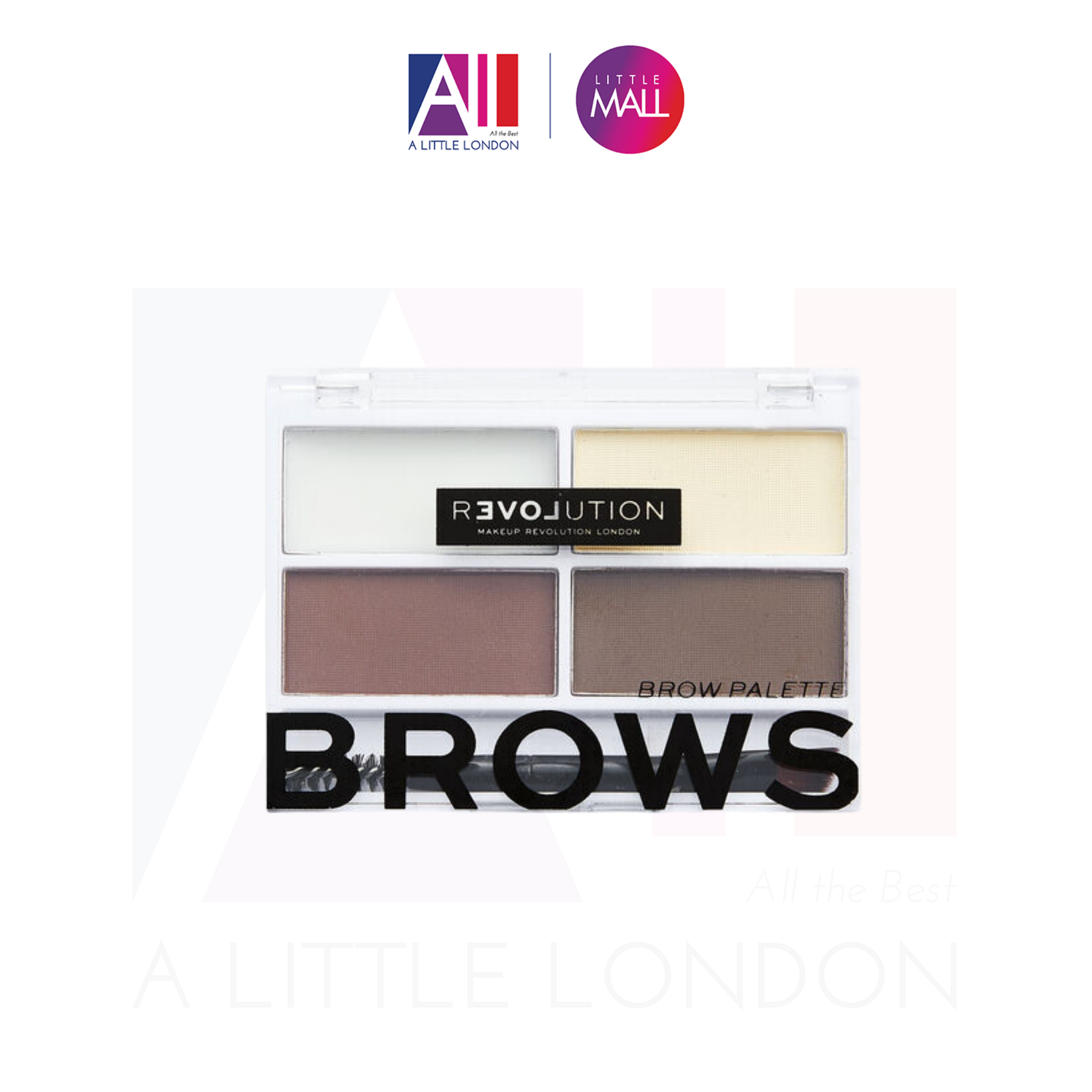 Phấn kẻ lông mày Revolution Brow Palette (Bill Anh)