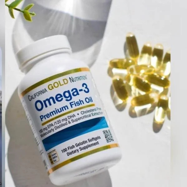 Premium Omega-3 và Omega 800 Fish Oil California Gold Nutrition
