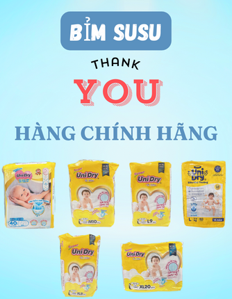 Bỉm/ Tã dán Unidry Size  XL