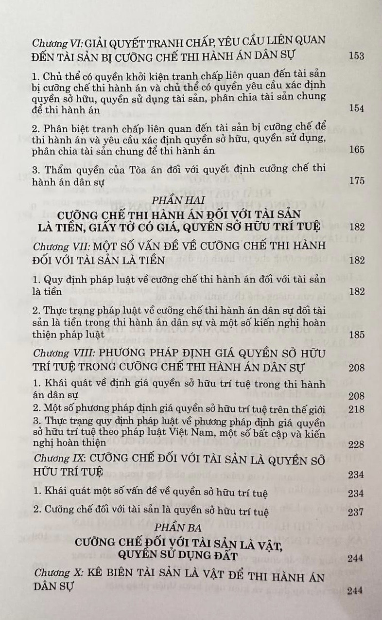 Pháp luật về cưỡng chế Thi hành án dân sự