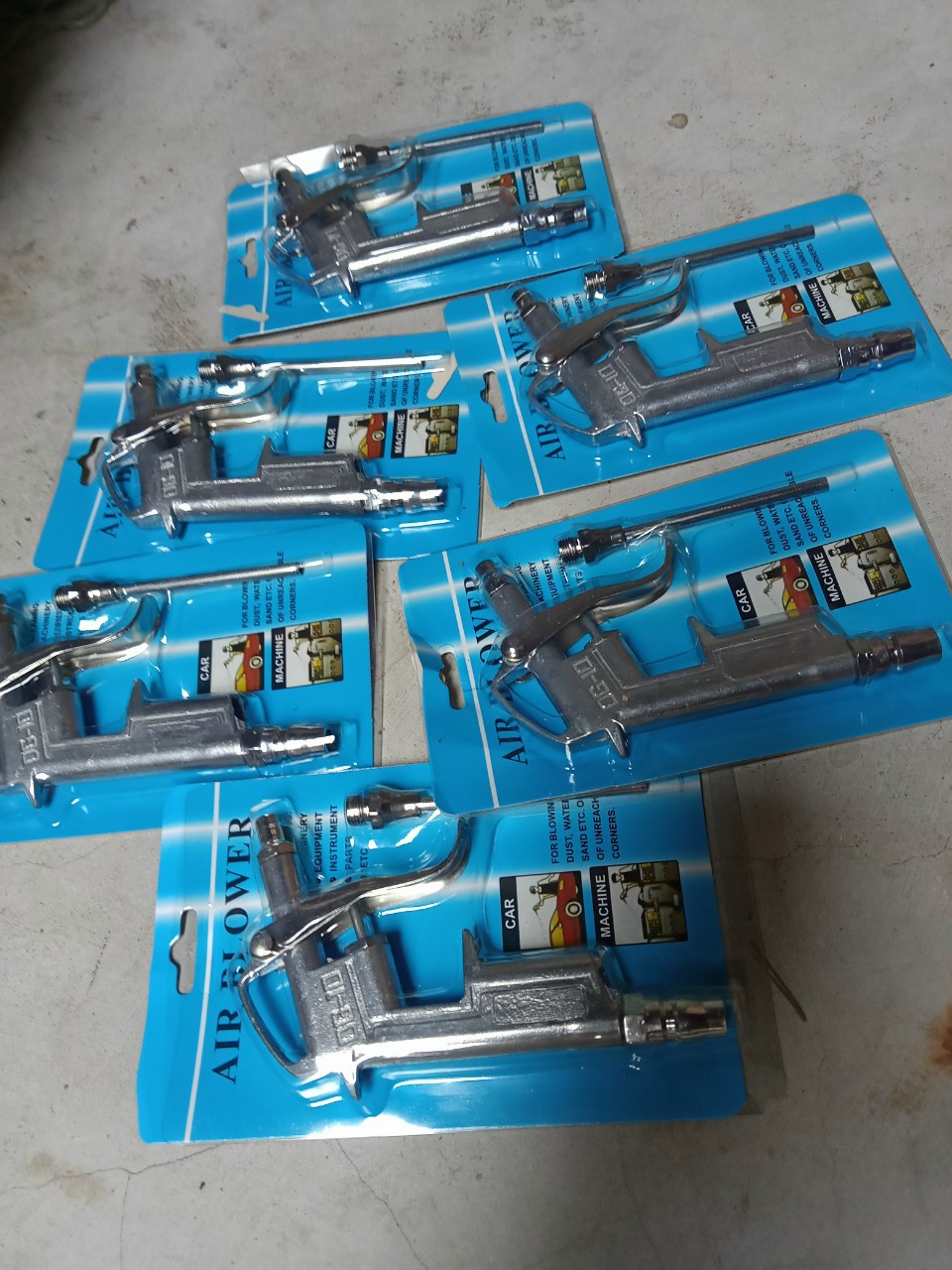 SÚNG XỊT BỤI -DỤNG CỤ XỊT HƠI DG10 TAIWAN (VỈ XANH HOẶC VÀNG TÙY ĐỢT )